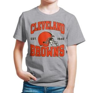 Junk Food Clothing X Nfl Team Helmet Kids Short Sleeve Fan Shirt